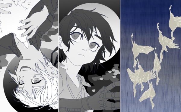 ▲손연화 학우 작품 ‘철새’(사진: 손연화 학우)